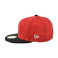 New Era 2Tone Atlanta Hawks 59Fifty Men's Fitted Hat Red/Black 70343705