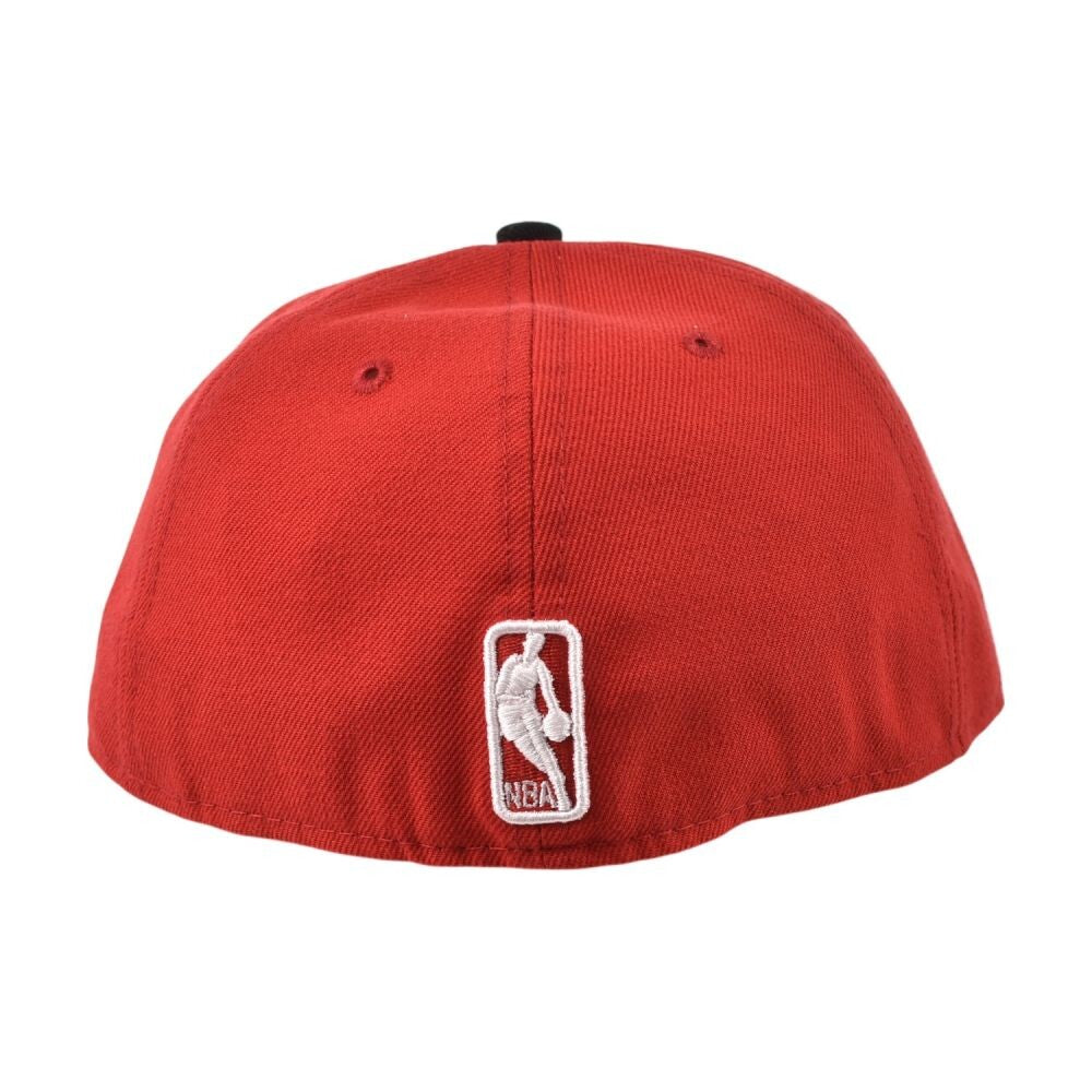 New Era 2Tone Atlanta Hawks 59Fifty Men's Fitted Hat Red/Black 70343705