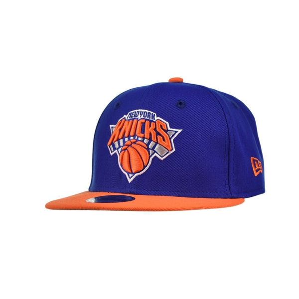 New Era New York Knicks 9Fifty Adjustable Kids' Hat Blue-Orange 70350981 (OS)