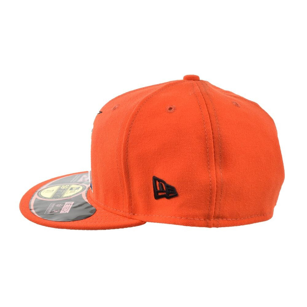 New Era Miami Marlins 59Fifty Men's Fitted Hat Orange 70360936
