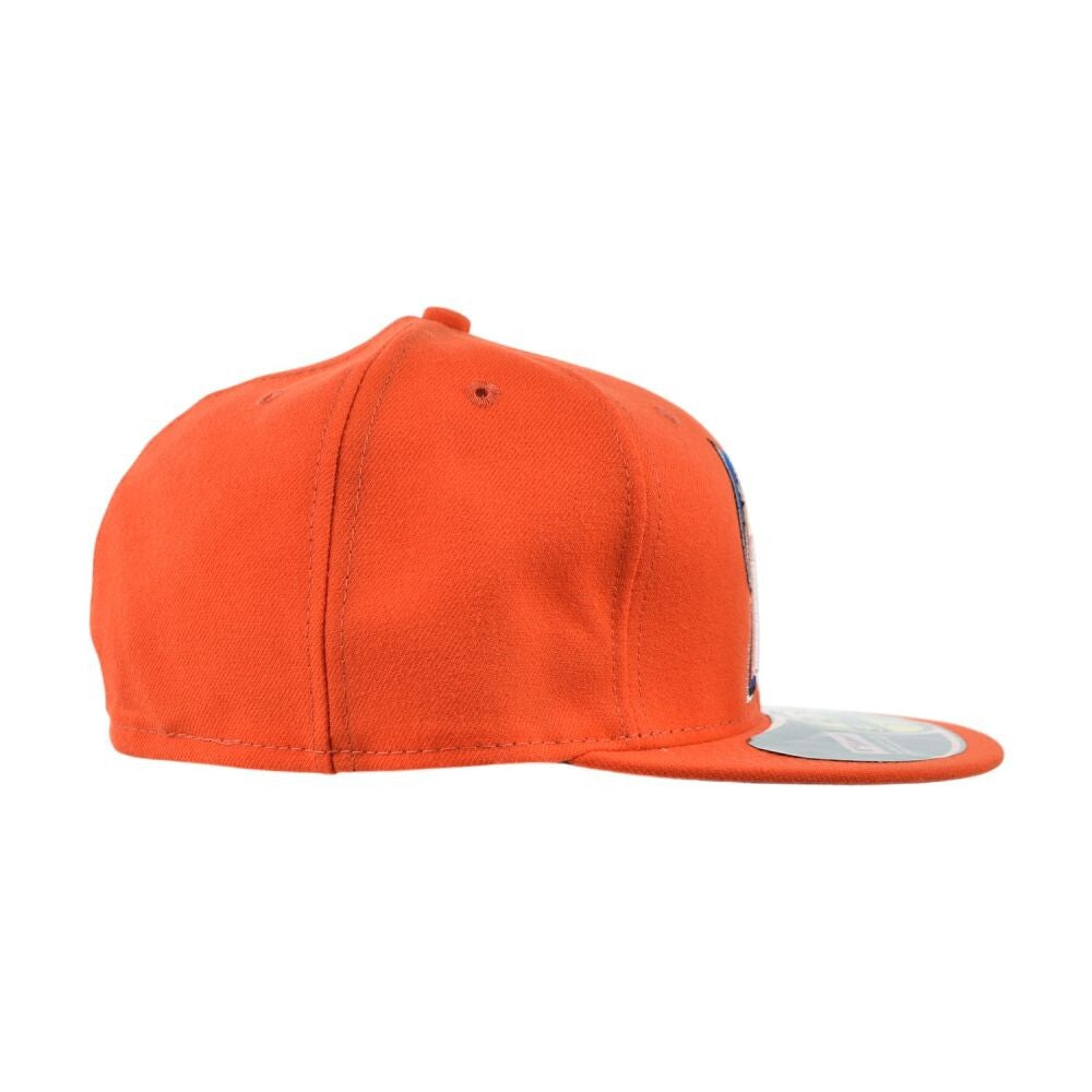 New Era Miami Marlins 59Fifty Men's Fitted Hat Orange 70360936