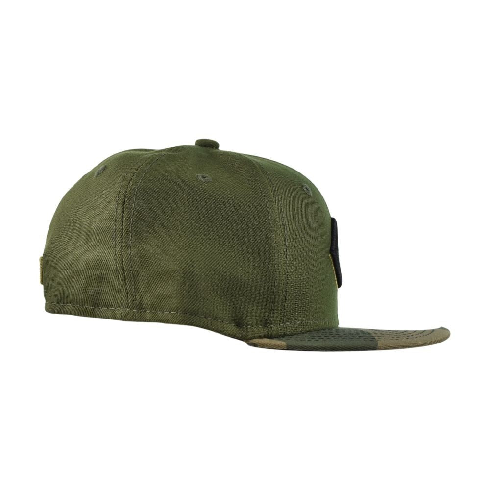 New Era Cincinnati Reds 59Fifty Kids' Fitted Hat Olive Camo 70423591