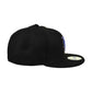 New Era New York Mets 59Fifty Men's Fitted Hat Alternate Black  70639031