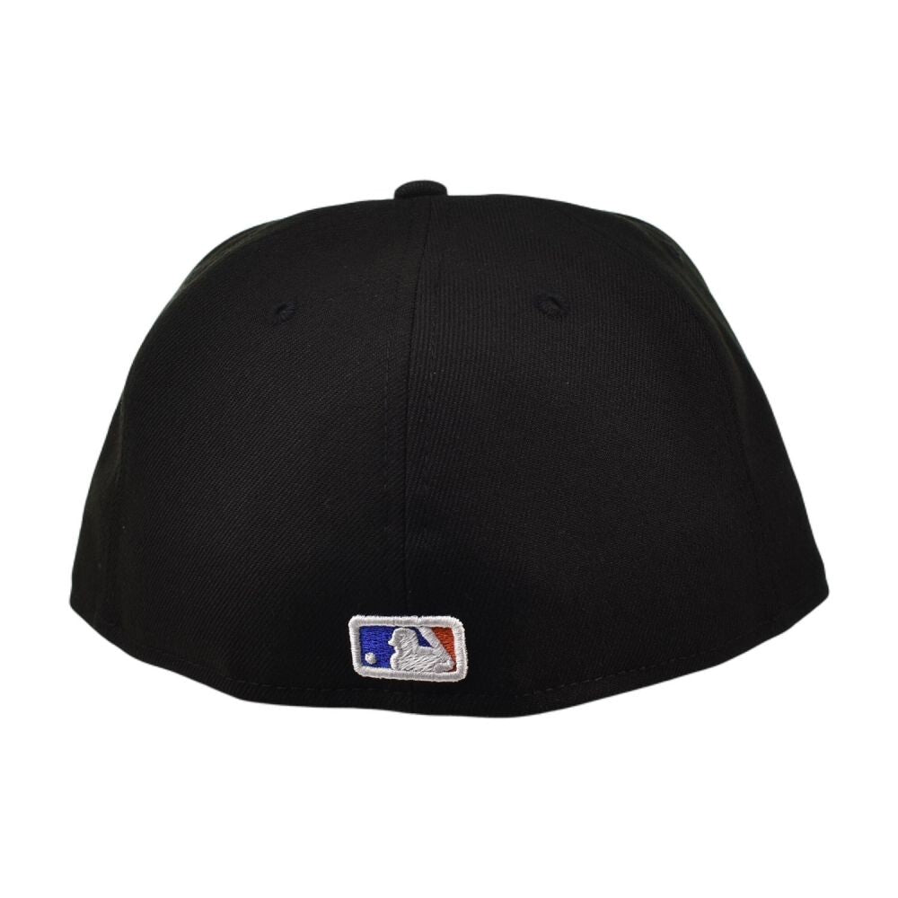 New Era New York Mets 59Fifty Men's Fitted Hat Alternate Black  70639031