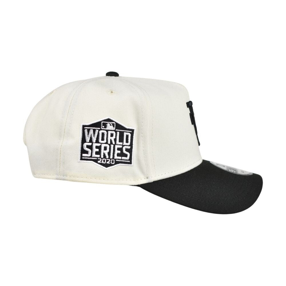 New Era LA Dodgers Upside Down A-Frame Mens Snapback Hat Chrome 70796395