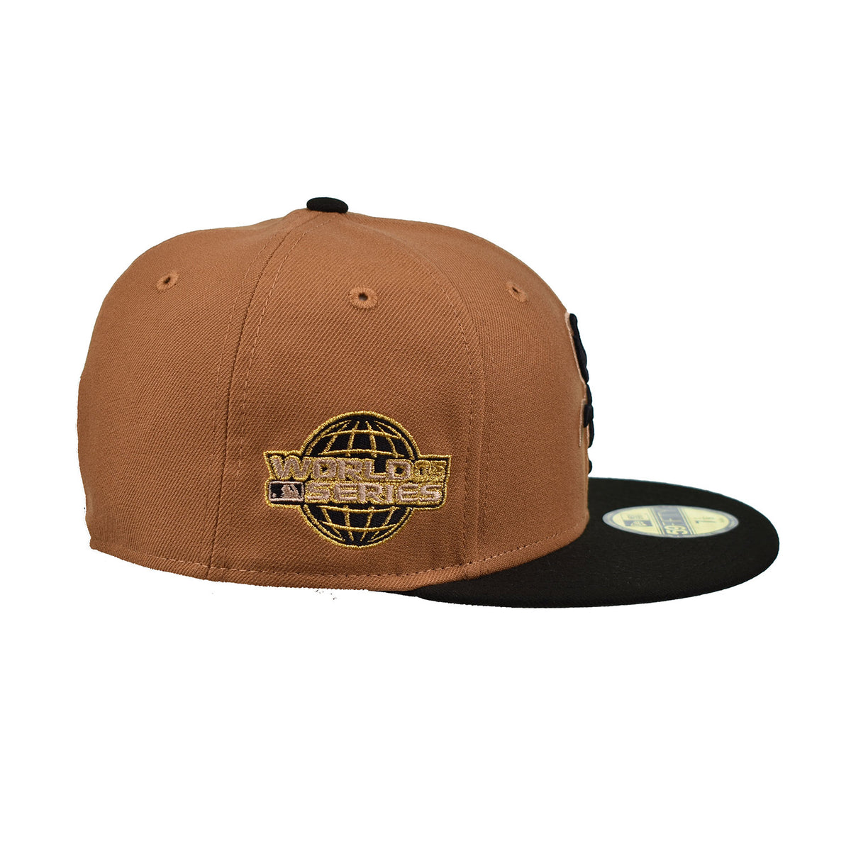 New Era Chicago White Sox World Series 59Fifty Men's Fitted Hat Brown-Black