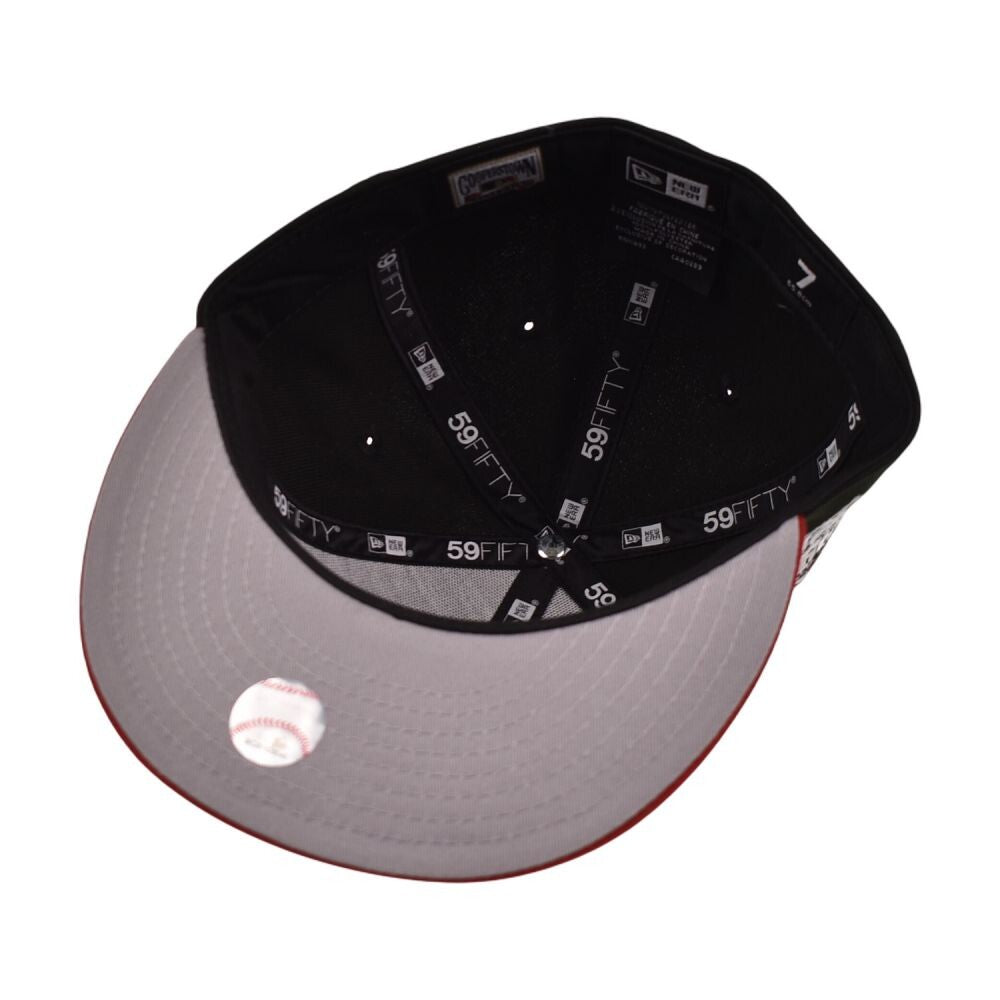 New Era New York Yankees World Serires Mens Fitted Hat Black 70841818