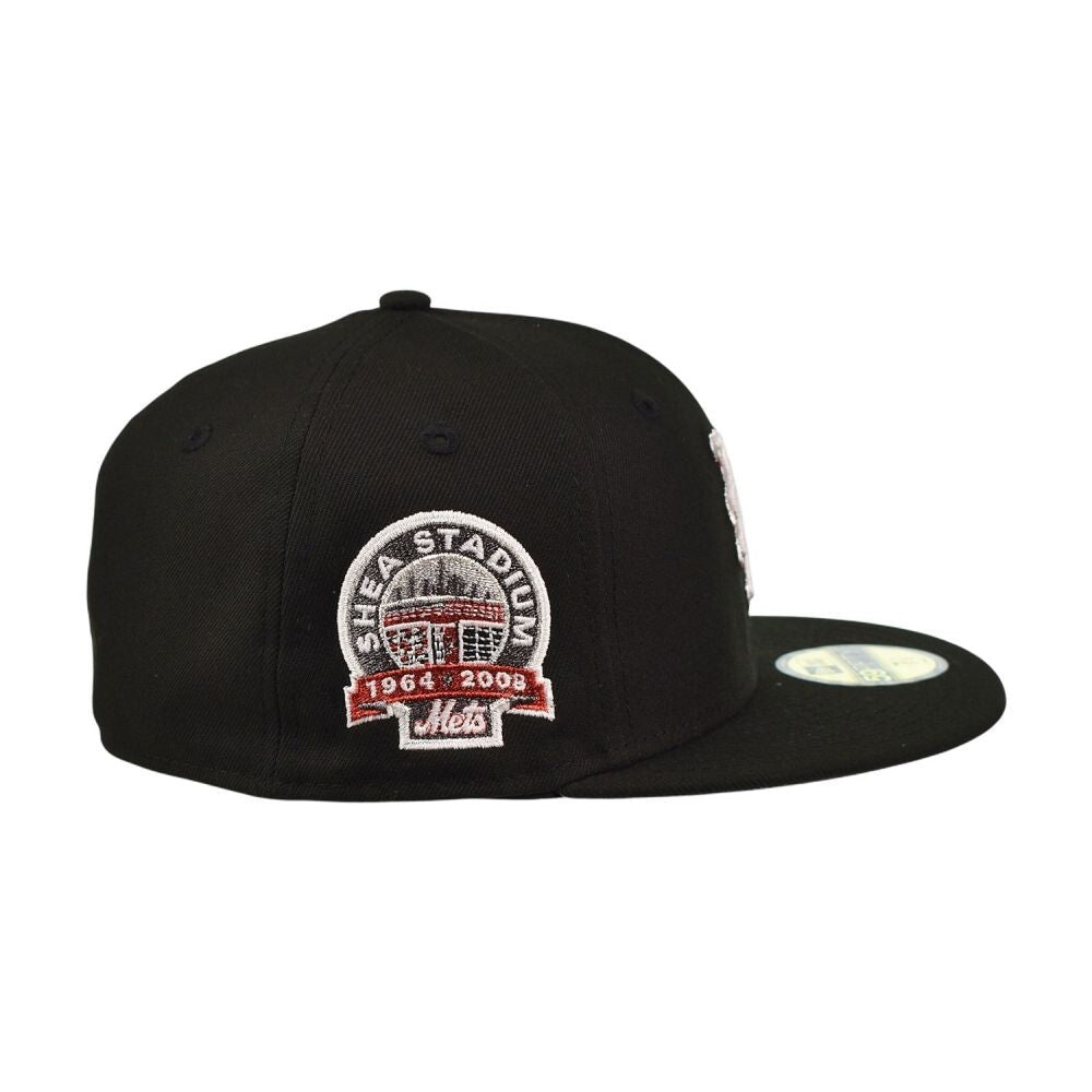 New Era New York Mets Shea Stadium Men's Fitted Hat Black 70841825