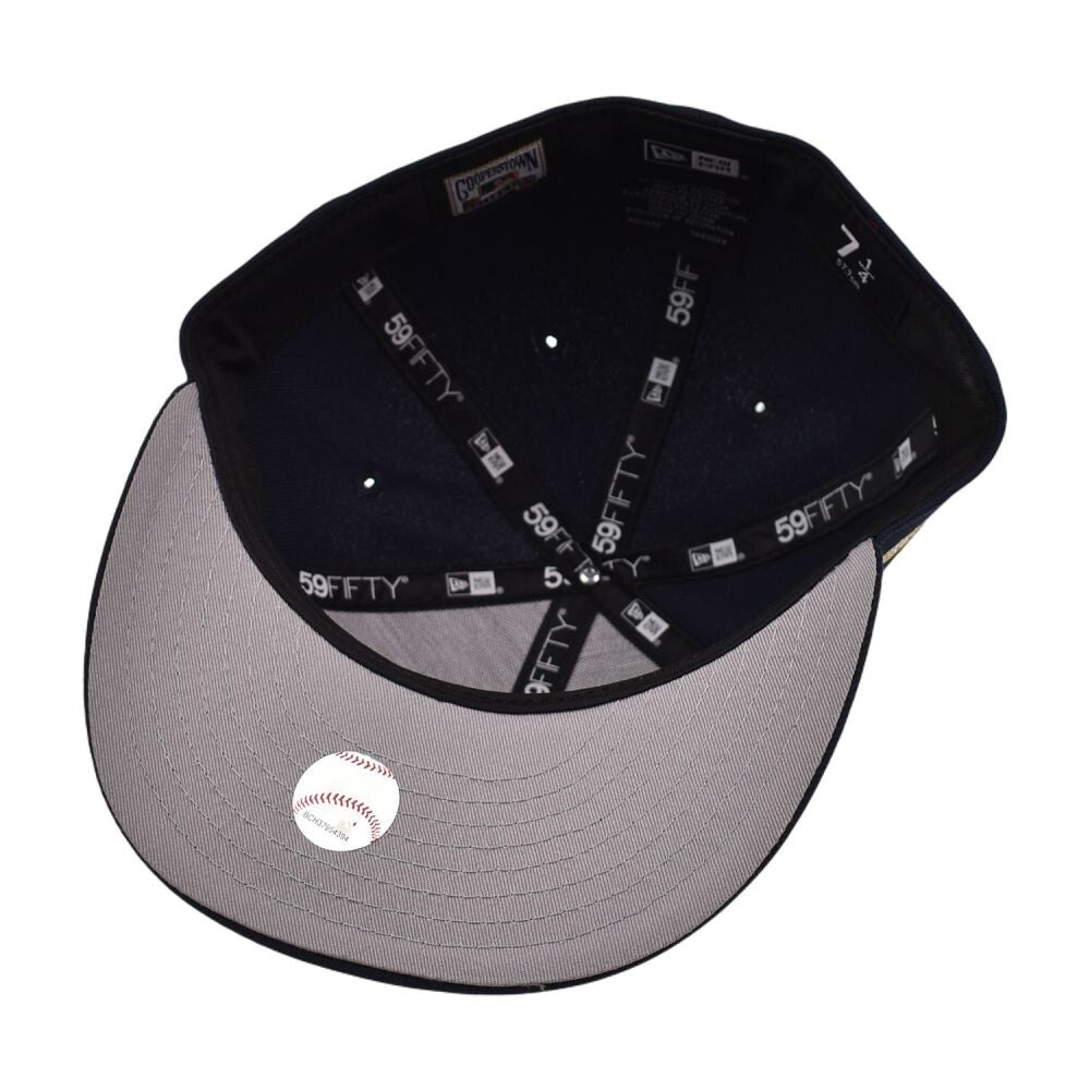 New Era Houston Astros Inaugural Season Men's Fitted Hat Navy 70868779