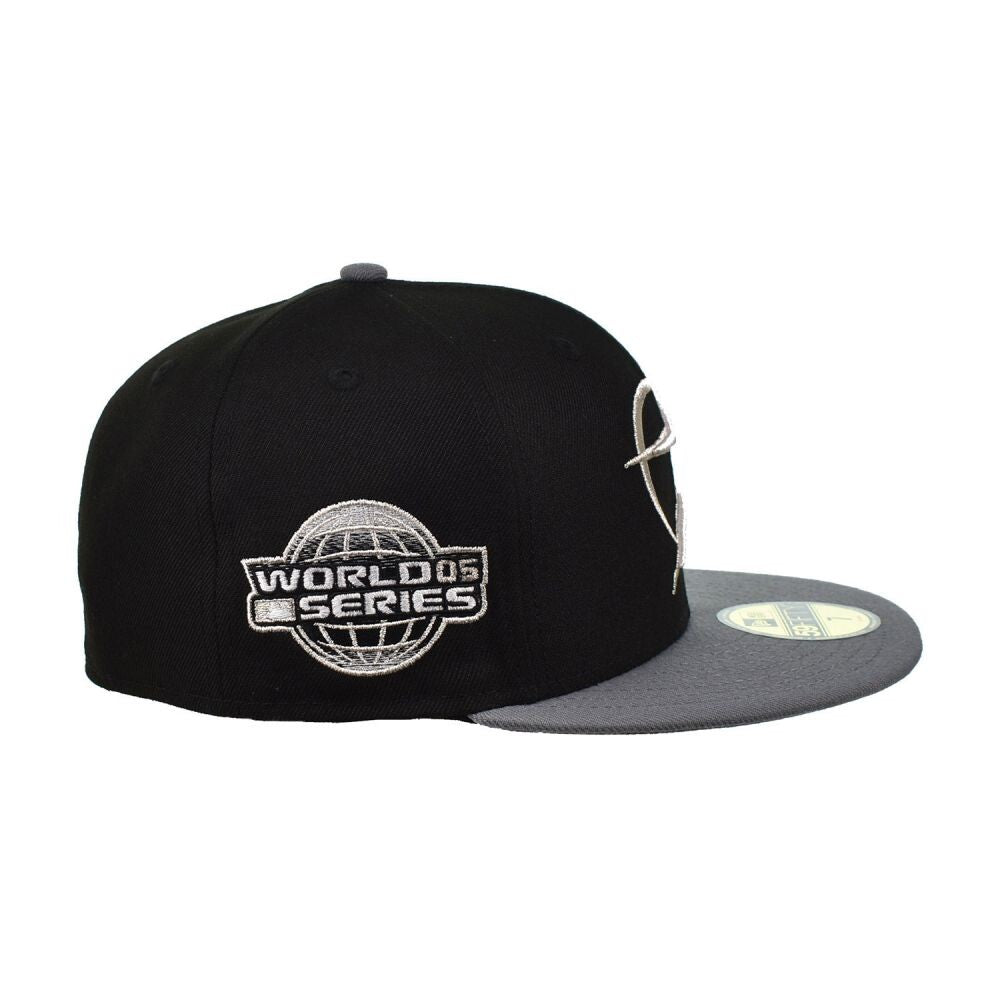New Era Houston Astros WS 2005 Men's Fitted Hat Black/Grey 70902210