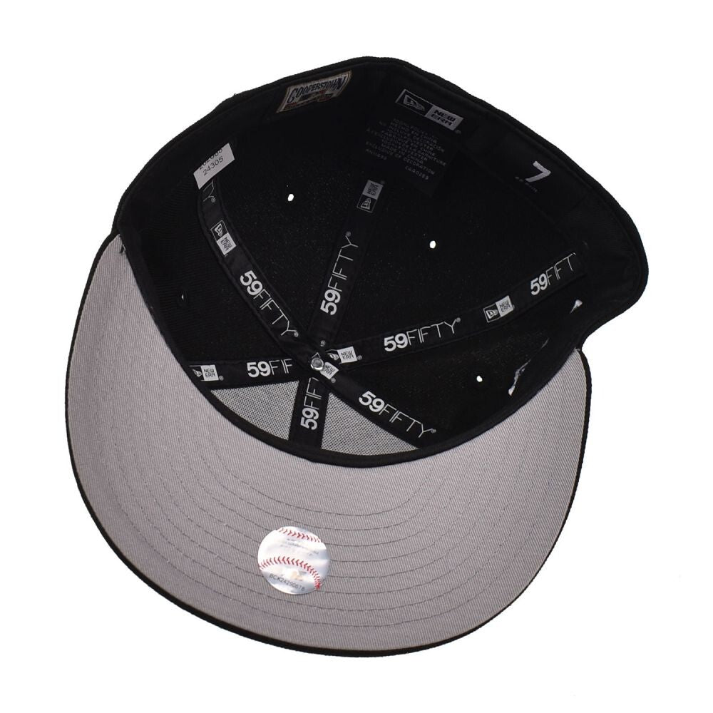 New Era NY Yankees 59Fifty Men's Fitted Hat Black/Royal Blue 70909525