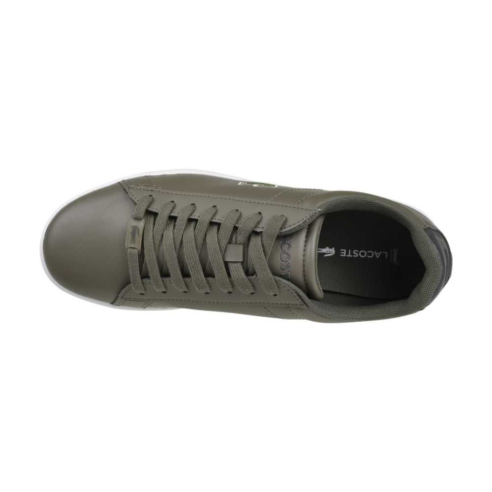 Lacoste Carnbay Evo Men's Shoes Khaki/White 7-42sma0005-255