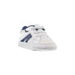 Lacoste L004 Crib Cub Toddlers' Shoes White/Blue 746cub0001-080