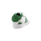 Lacoste L004 Crib Cub Toddlers' Shoes White/Green 746cub0001-082