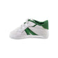 Lacoste L004 Crib Cub Toddlers' Shoes White/Green 746cub0001-082