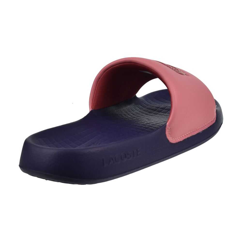 Lacoste Serve 1.0 124 3 Men's Slides Pink/Navy 747cma0026-s1n