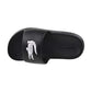 Lacoste Serve Slide 1.0 Little Kids' Sandals Black/White 747cuc0002-312