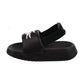 Lacoste Serve 1.0 Toddlers' Sandals Black/White 747cui0002-312