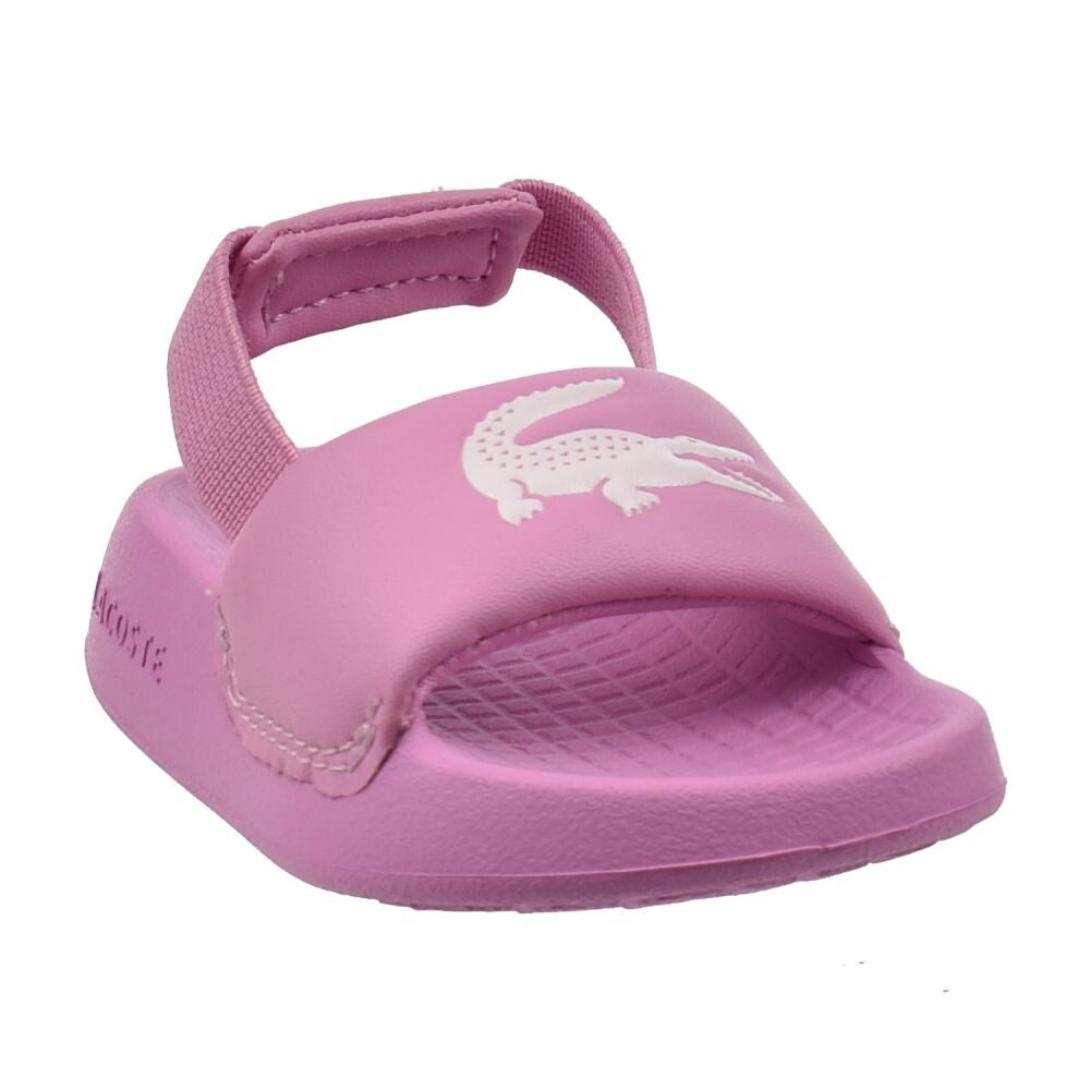 Lacoste Serve 1.0 Toddlers' Sandals Pink/White 747cui0002-f50