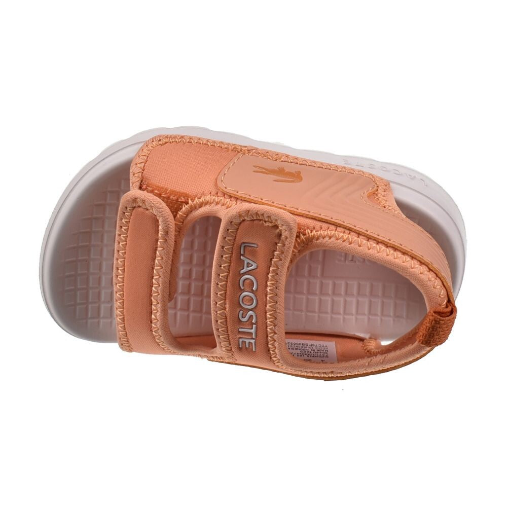 Lacoste Surukids 124 1 Toddlers' Sandals Orange/White 747cui0004-7a1