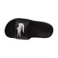Lacoste Serve Slide 1.0 124 1 Big Kids' Sandals Black/White 747cuj0002-312