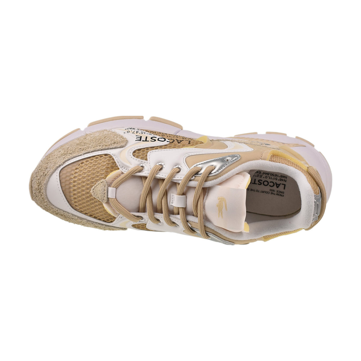 Lacoste L003 Neo Men's Shoes Beige-White 
