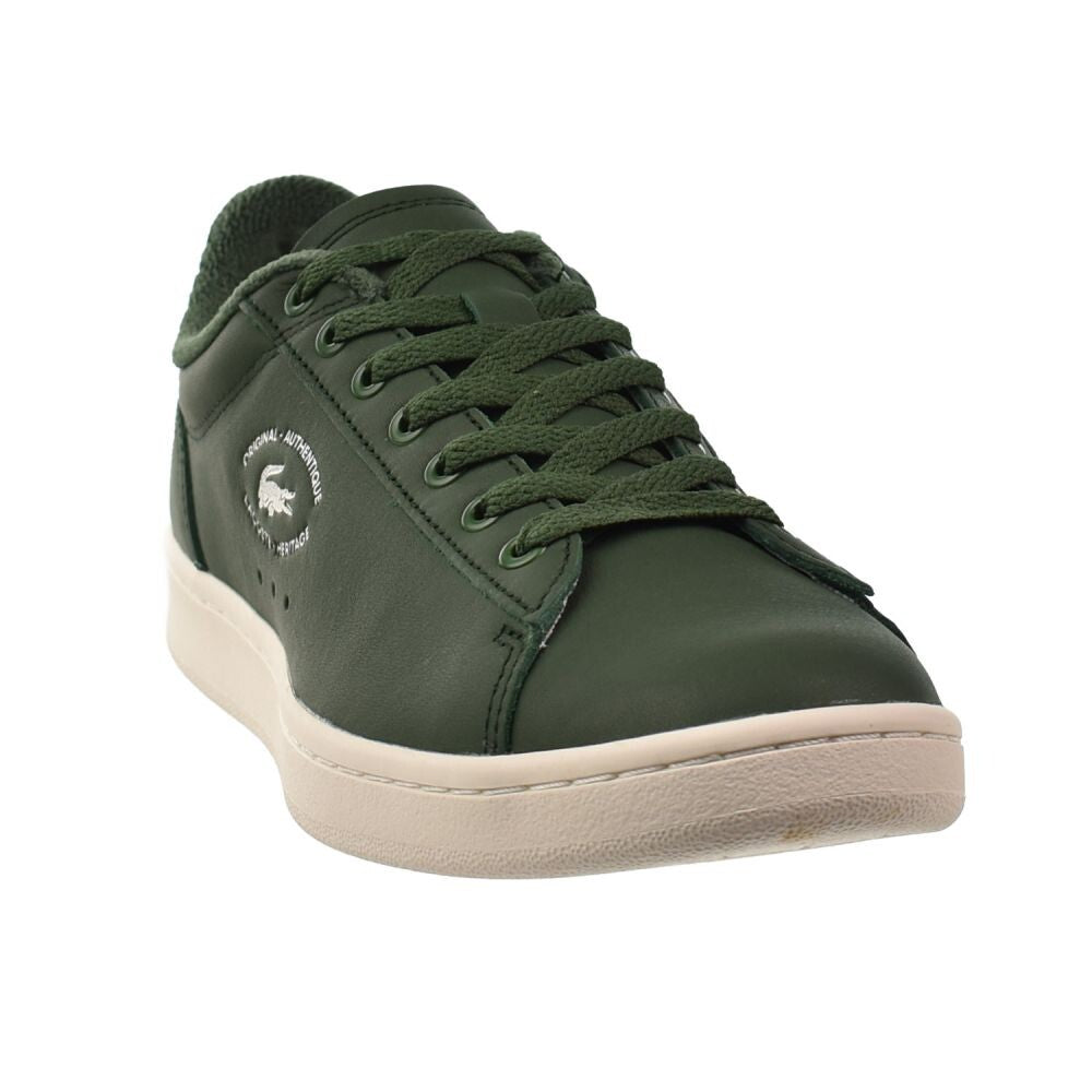 Lacoste Carnaby Set 224 2 SMA Men's Shoes Dark Green/Off White 748sma0012-1x3