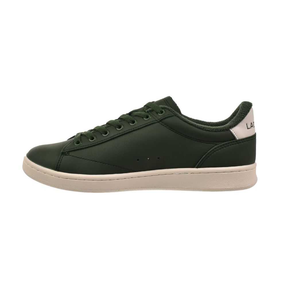 Lacoste Carnaby Set 224 2 SMA Men's Shoes Dark Green/Off White 748sma0012-1x3