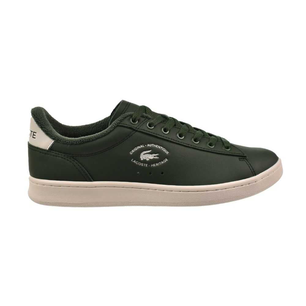 Lacoste Carnaby Set 224 2 SMA Men's Shoes Dark Green/Off White 748sma0012-1x3