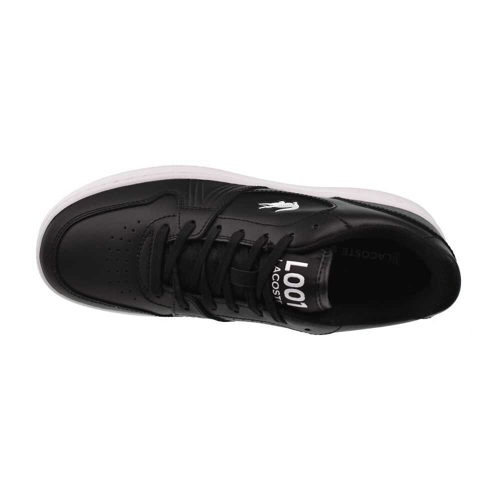 Lacoste L001 Set 224 2 SMA Men's Shoes Black/White 748sma0018-312