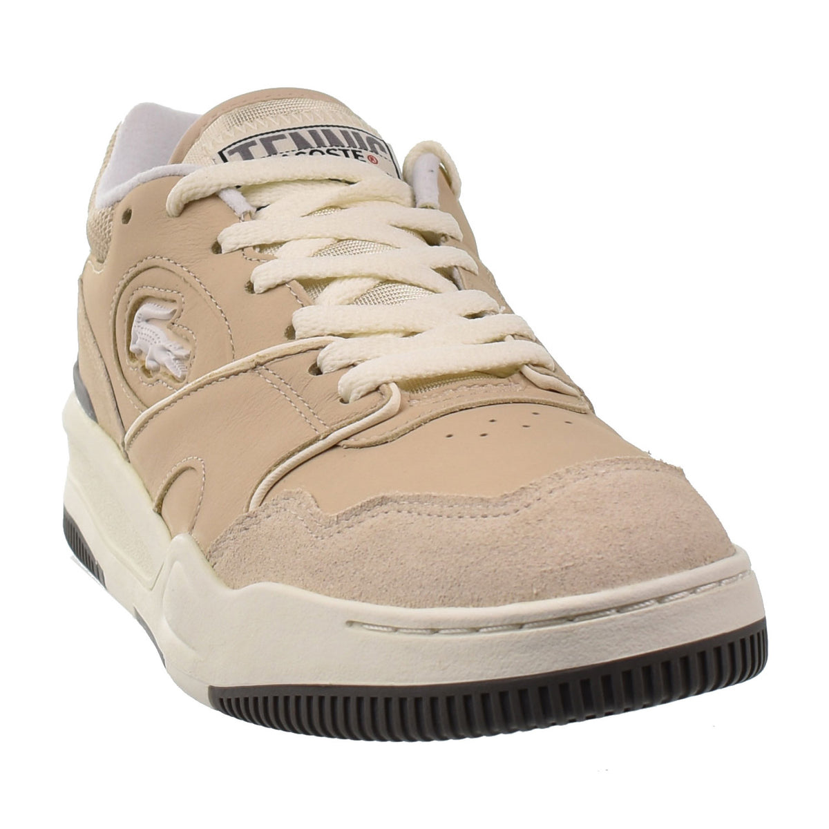 Lacoste Lineshot 224 1 SMA Men's Shoes Off White/Light Grey 748sma0024-6d2