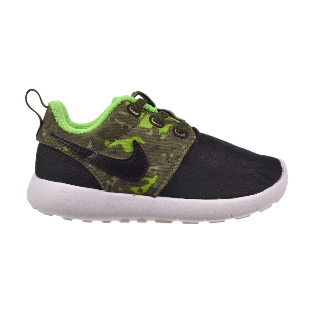 Nike Roshe One Print (TD) Toddlers' Shoes Black-Khaki-Green 749358-008