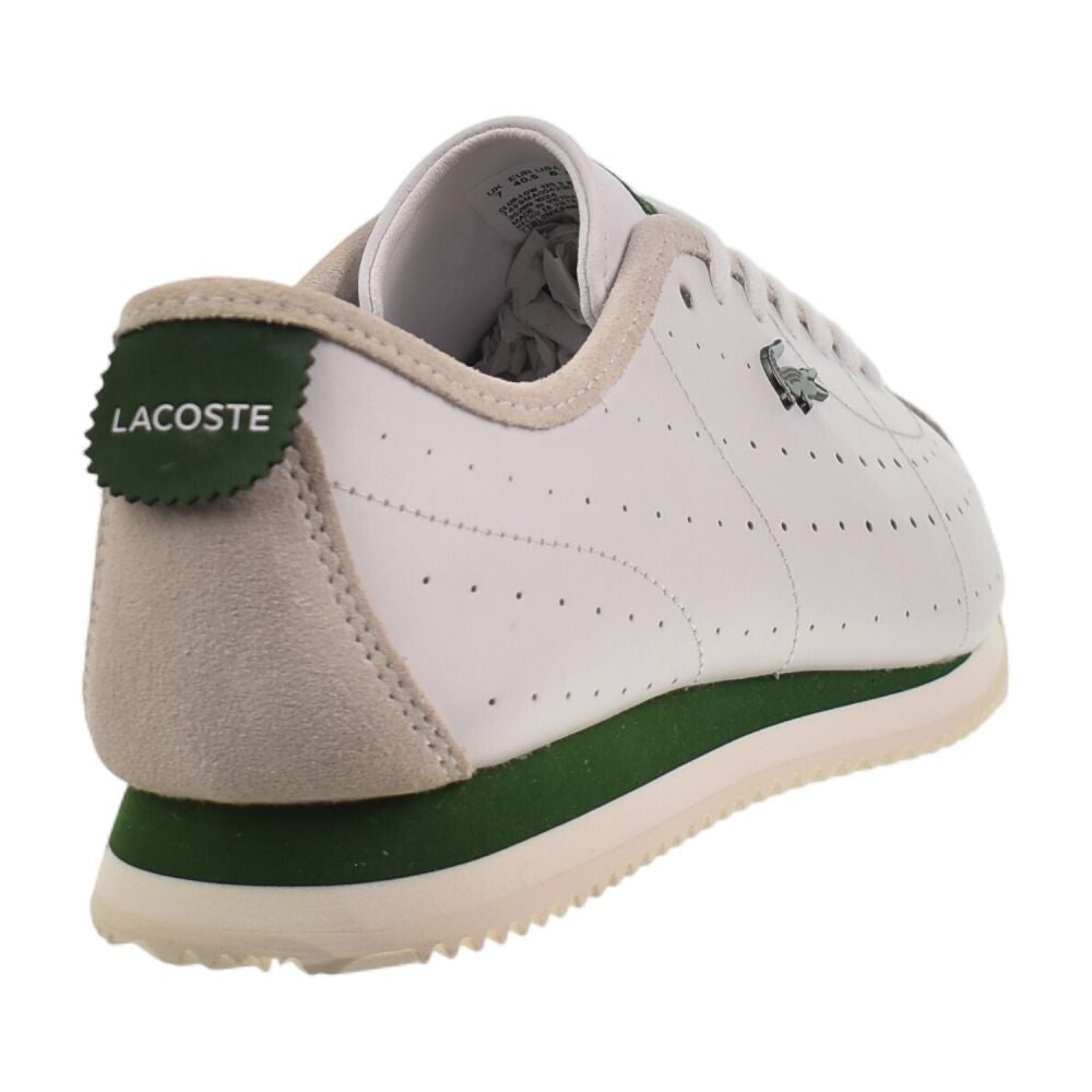 Lacoste Club-Low 125 SMA Men's Shoes White/Green 749sma0042-1r5