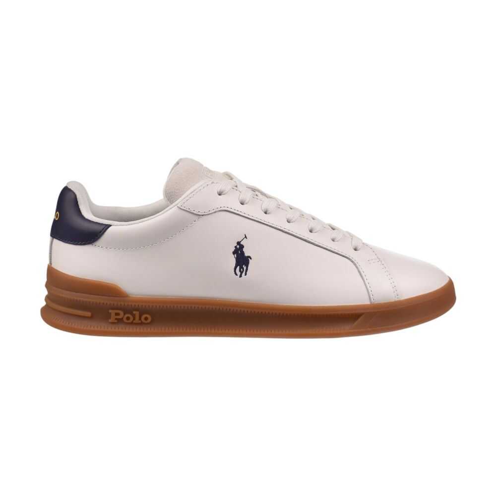Polo Ralph Lauren HRT CRT II-SK-LTL Men's Shoes White/Navy 809940312-001