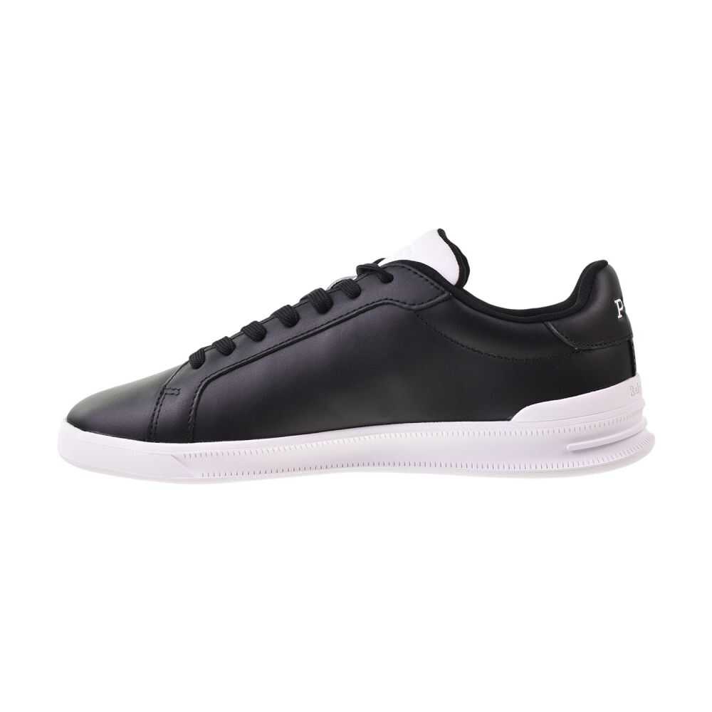 Polo Ralph Lauren Heritage Court II Nappa Men's Shoes Black