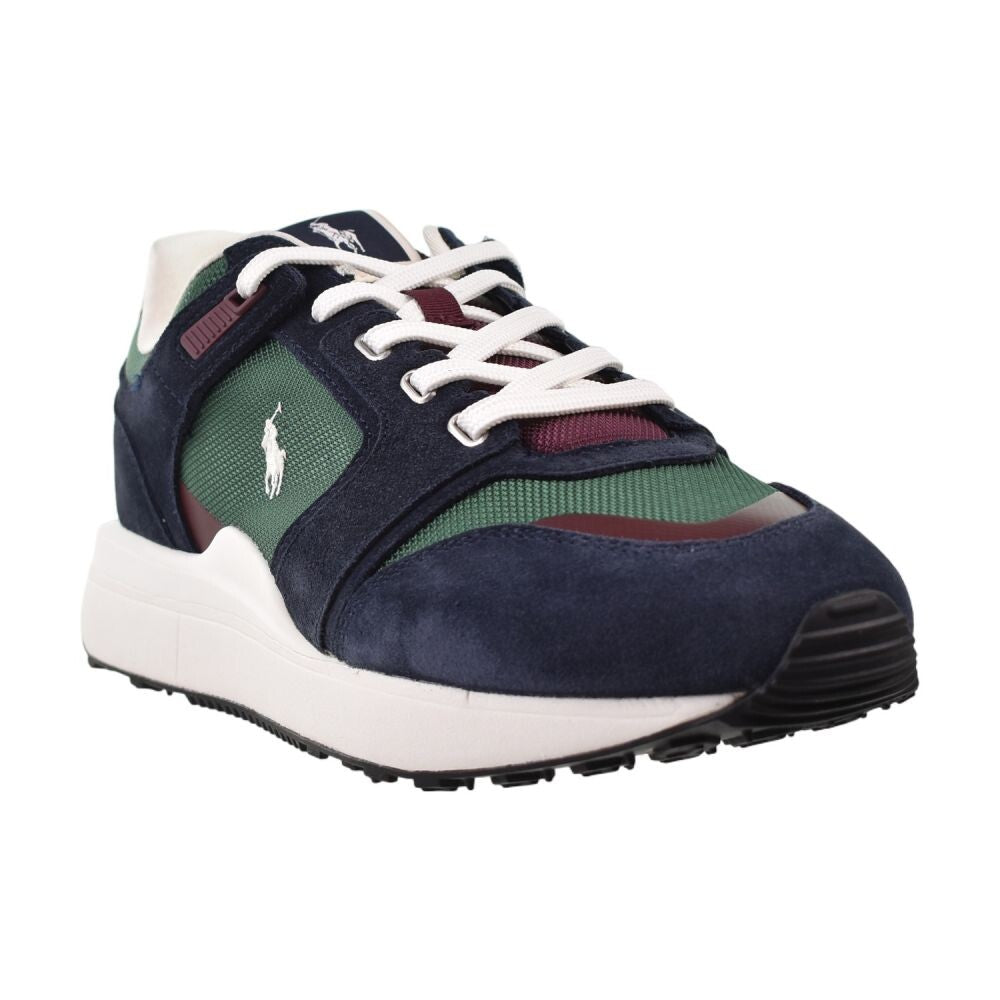 Polo Ralph Lauren Train 89 Suede Men's Shoes Navy Collegiate 809978013-001
