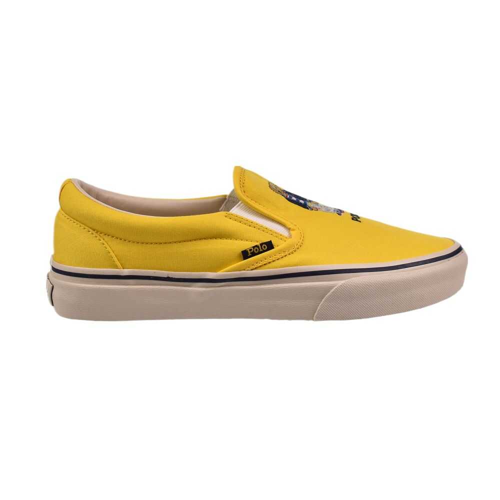 Polo Ralph Lauren Keaton Canvas Men's Shoes Yellow Bear 816861089-002