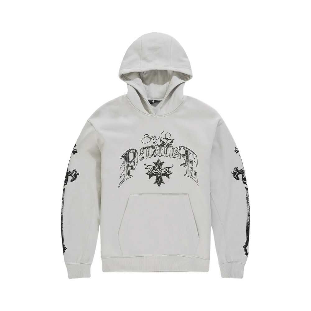 See You In Paradise SYIP Tour Men's Hoodie Light Grey 8261h-lg