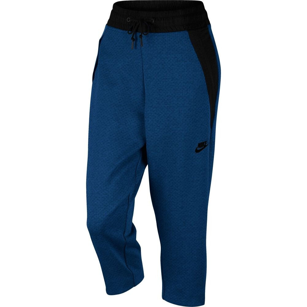 Nike Sportswear Tech Fleece Women's Crop Pants Navy Blue 831711-429