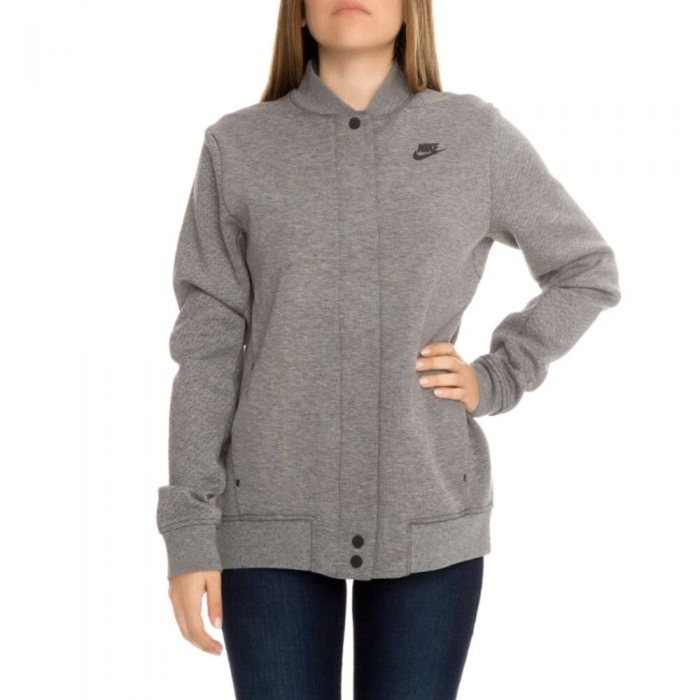 Nike Tech Fleece Destroyer FZ Women's Track Jacket Grey 835544-091