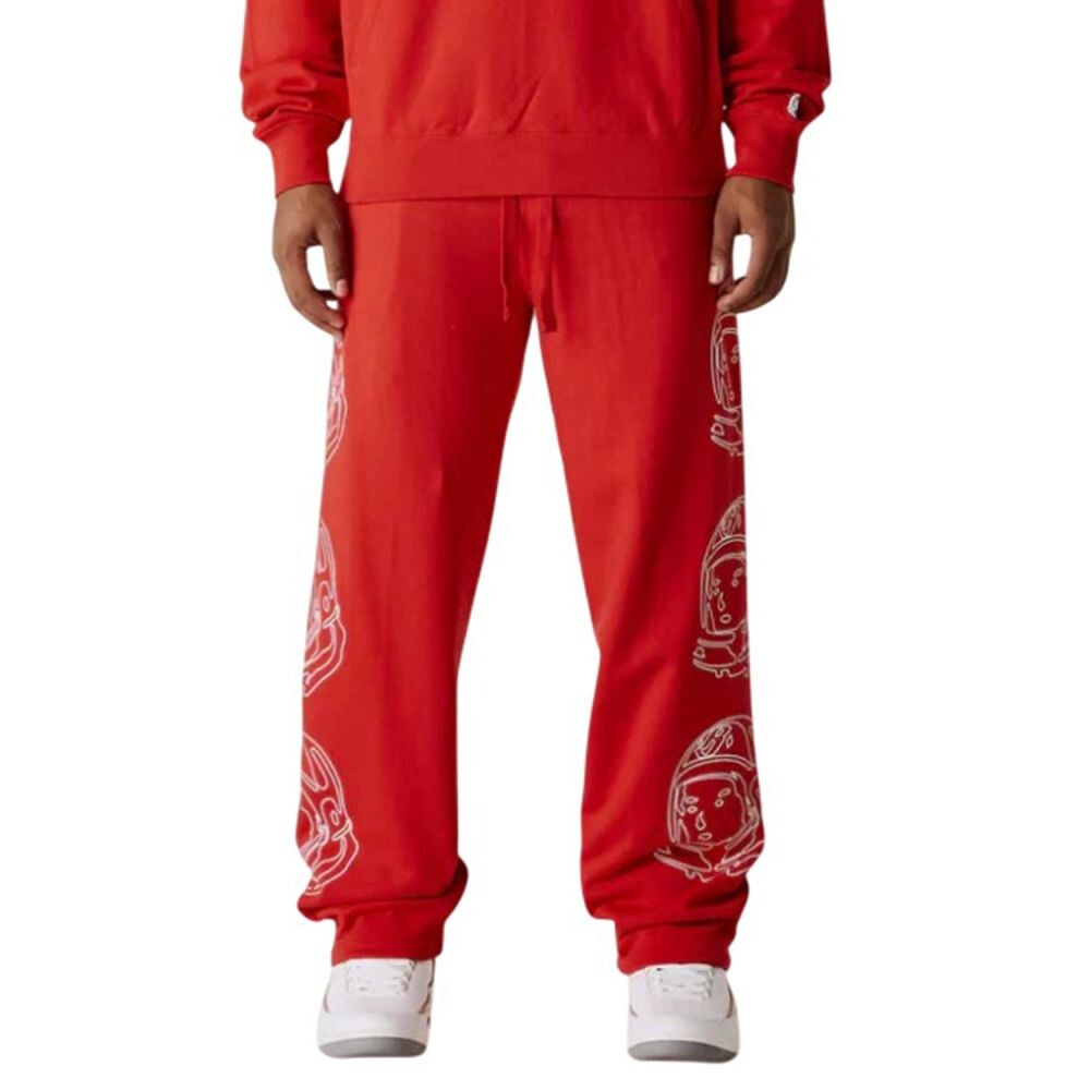 Billionaire Boys Club BB Helmet Line Men's Pants Racing Red 841-8108-red