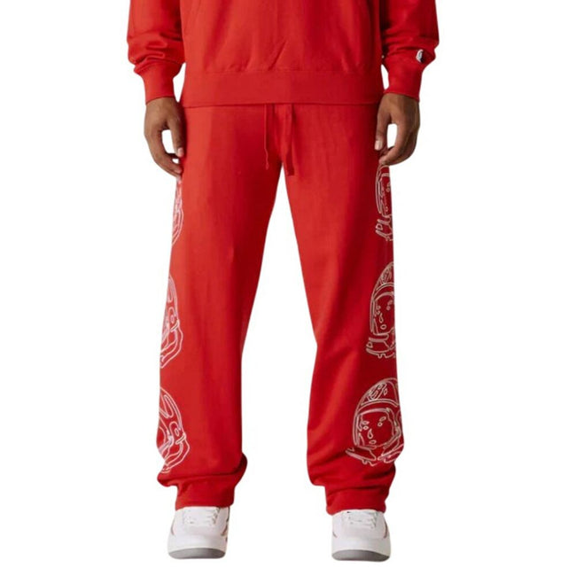 Billionaire Boys Club BB Helmet Line Men's Pants Racing Red 841-8108-red