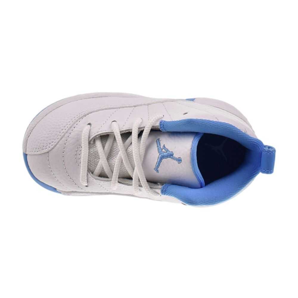 Jordan 12 Retro Melo (TD) Toddlers' Shoes White/University Blue 850000-112