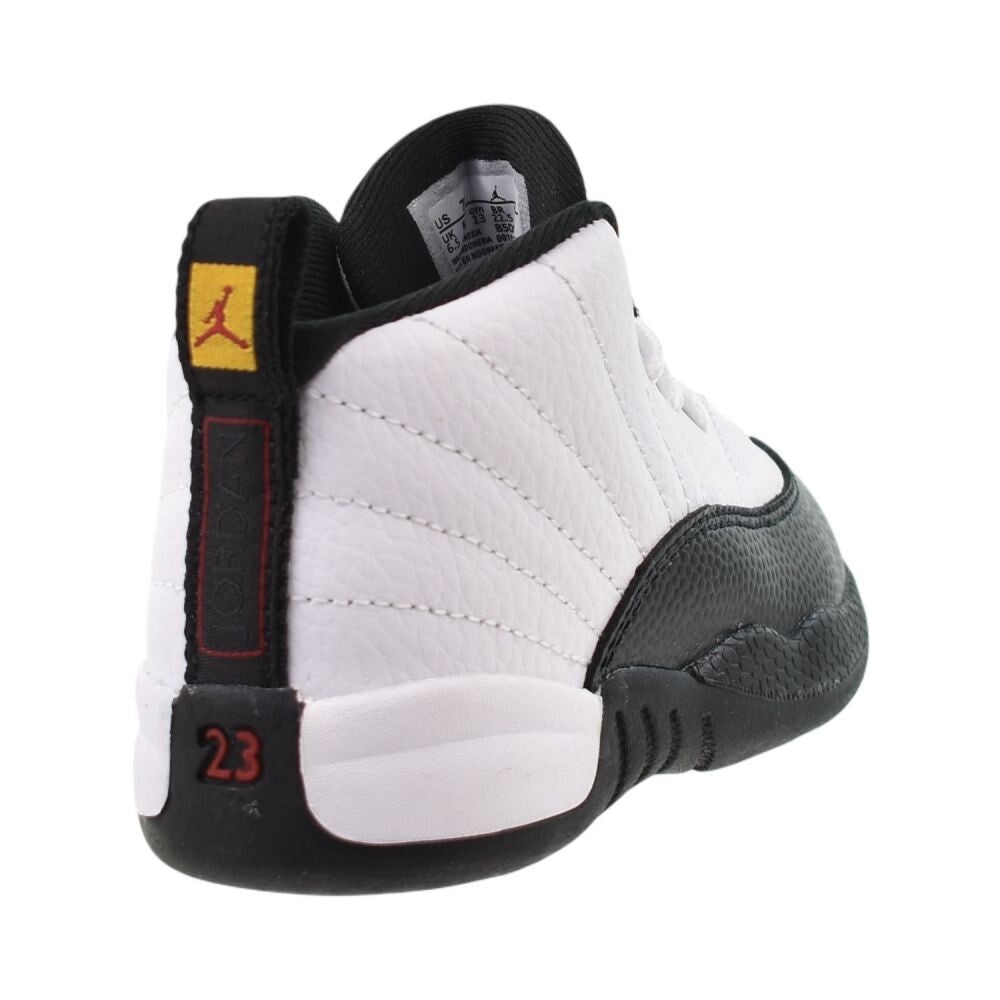 Jordan 12 Retro (TD) Toddlers' Shoes White/Black-Taxi 850000-117