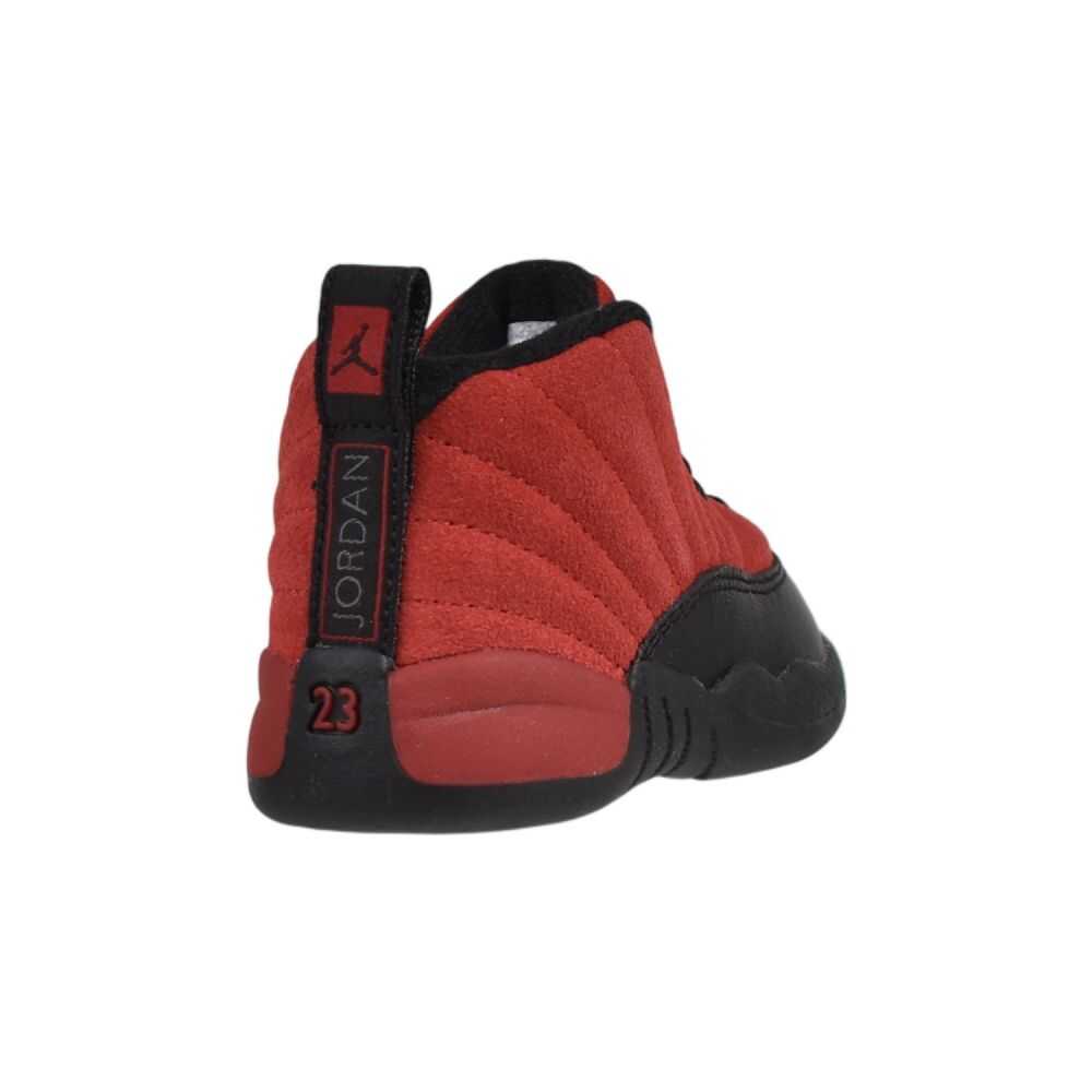 Jordan 12 Retro "Reverse Flu Game" Toddlers' Shoes Varsity Red 850000-602