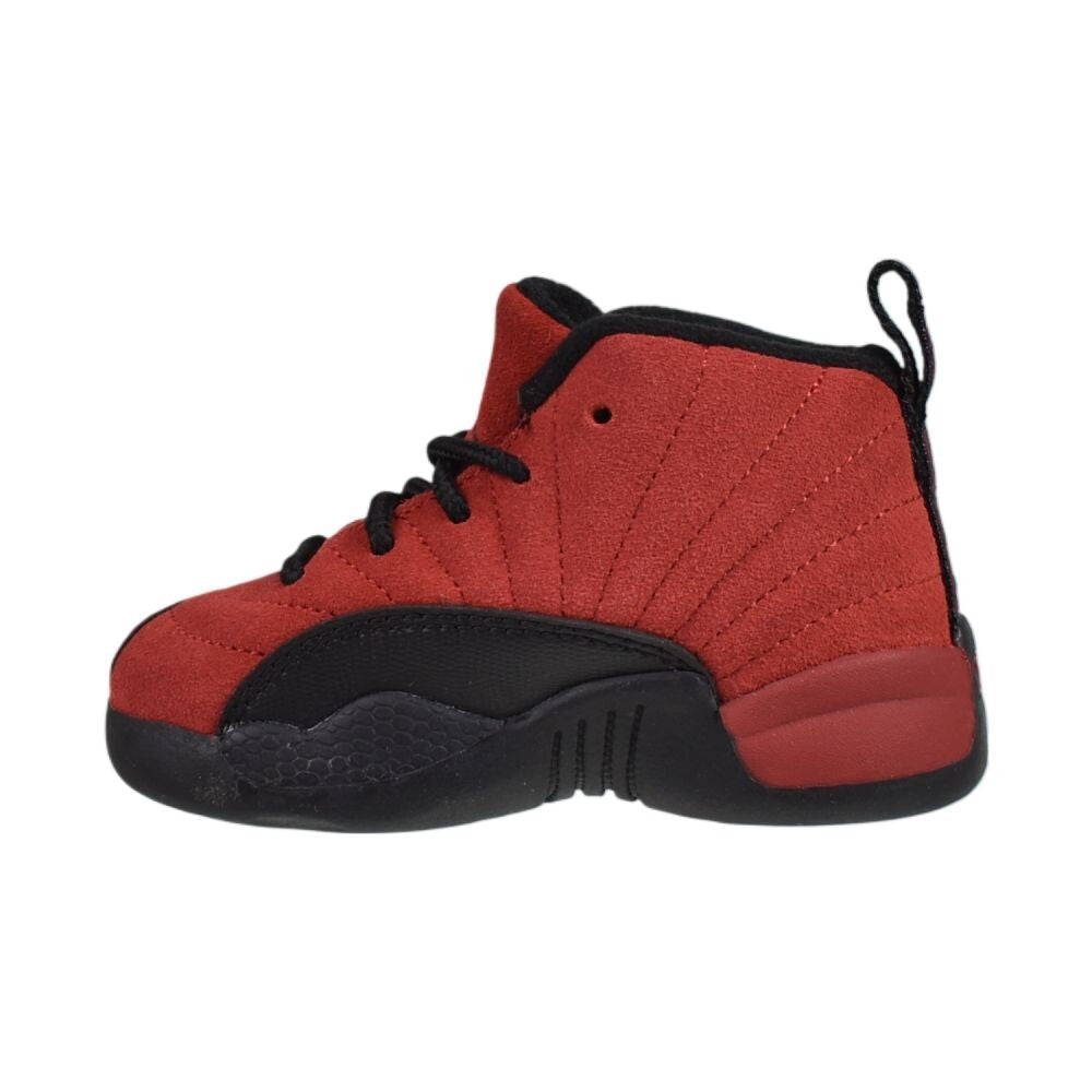Jordan 12 Retro "Reverse Flu Game" Toddlers' Shoes Varsity Red 850000-602