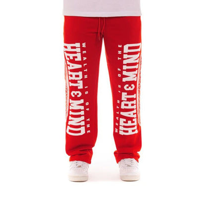 Billionaire Boys Club BB Mercer Men's Sweatpants Red  851-1101-red