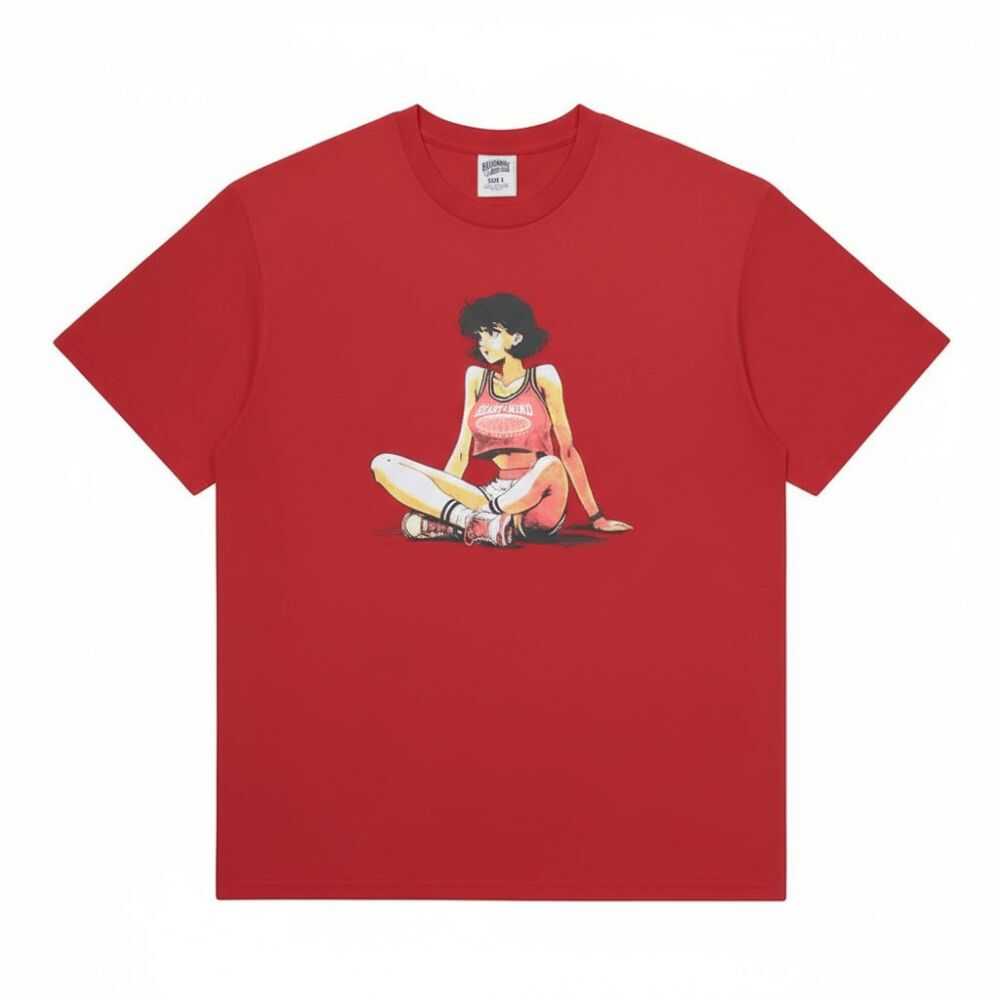 Billionaire Boys Club Runner SS Men's T-Shirt Red 851-1212-red