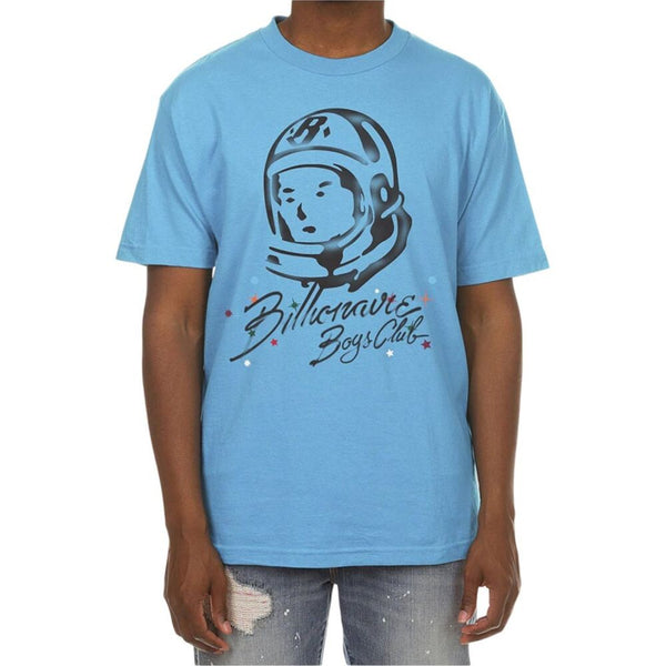 Billionaire Boys Club Helmet SS Men's T-Shirt Baltic Sea  851-9209-bs