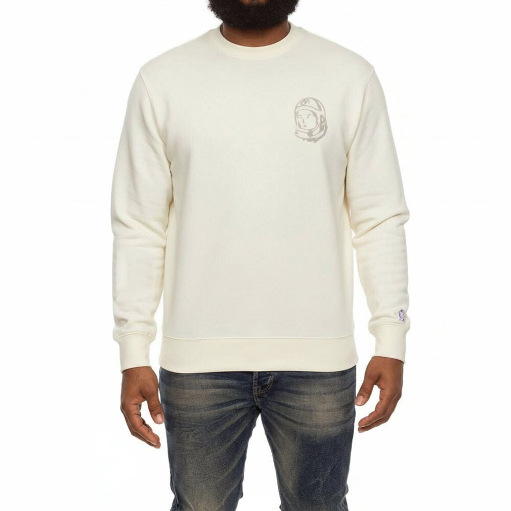 Billionaire Boys Club Helmet Men's Sweatshirt Whisper White 851-9300-ww